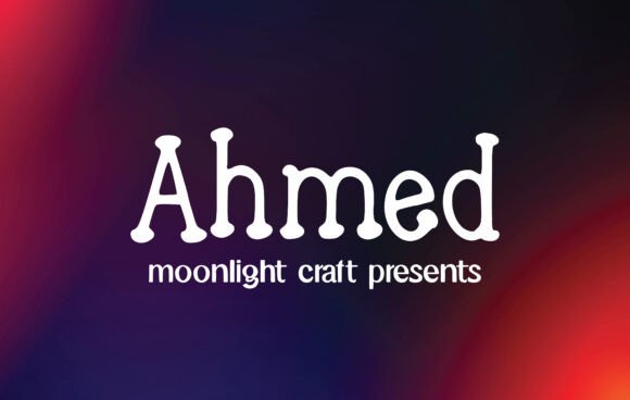 Ahmed: The Handwritten Font That Brings Authenticity to Your Brand