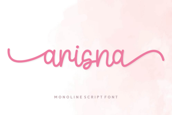 Arisna: Crafting a Friendly Brand Voice with a Monoline Script