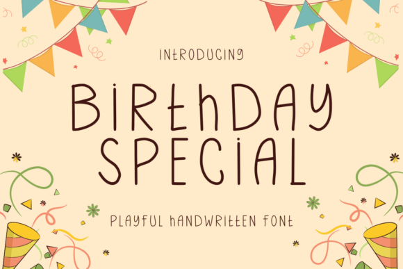 Birthday Special: A Handwritten Font for Personal Touches