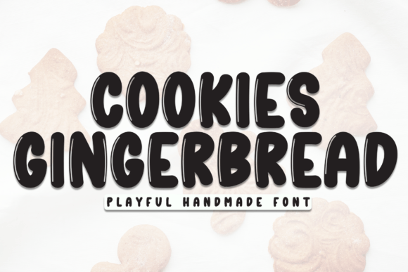 Cookies Gingerbread: The Sweet, Handwritten Font for Creative Projects