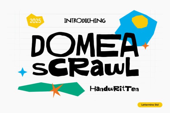 Domea Scrawl: The Handwritten Font for Authentic Designs