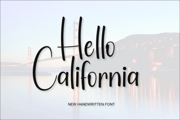 Hello California: A Modern Twist on Classic Calligraphy