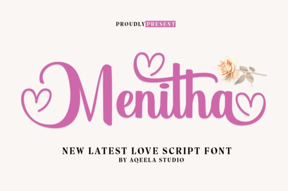 Menitha: A Handwritten Font for Bold, Nostalgic Design