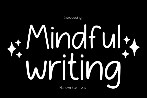 Mindful Writing: The Handwritten Font for Authentic Projects