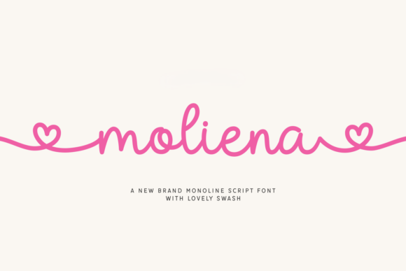 Moliena: The Sweet Script Font for Modern Branding
