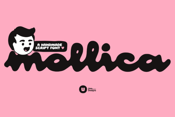 Mollica: The Handwritten Font with Soft, Bold Character