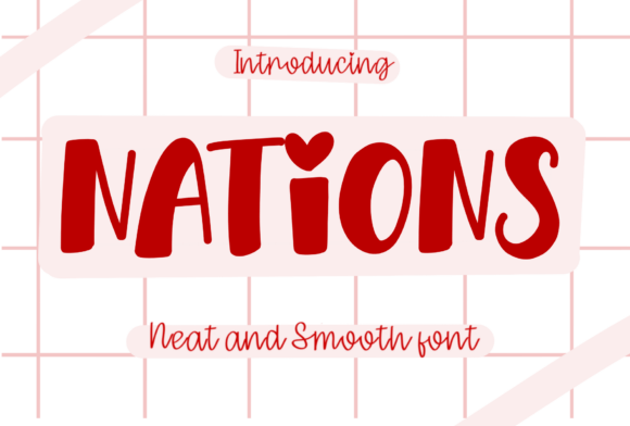 Nations: The Handwritten Font for Modern Creatives