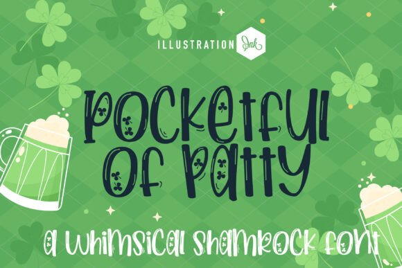 Pocketful of Patty: A Bouncy, Clover-Infused Typeface