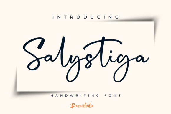 Salystiga: A Script Font for Elegance and Emotion