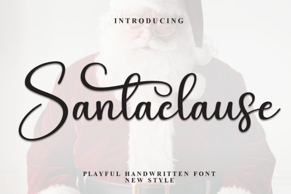 Santaclause: A Handwritten Font for Holiday Magic
