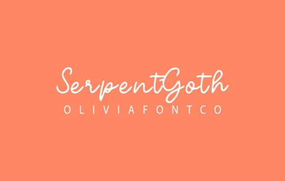 Serpentgoth: A Handwritten Font for Authentic Branding