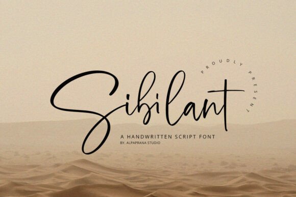 Sibilant: The Handwritten Font for Modern, Authentic Brands