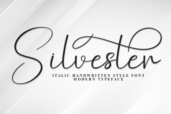 Silvester: The Handwritten Script Font for Heartfelt Design