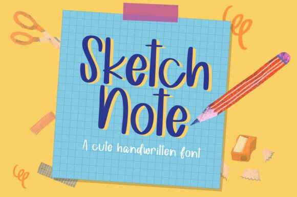 Sketchnote: Your Friendly Handwriting Font