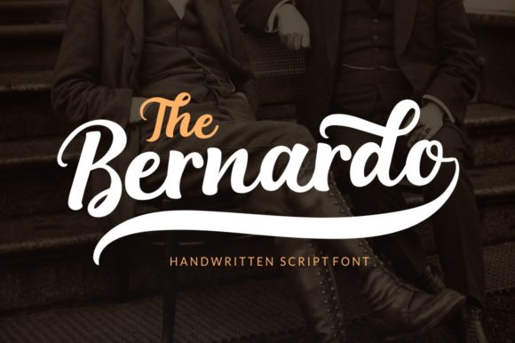 The Bernardo: A Handwritten Font for Bold, Confident Design