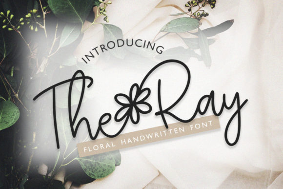 The Ray: A Fresh, Floral Approach to Handwritten Typography