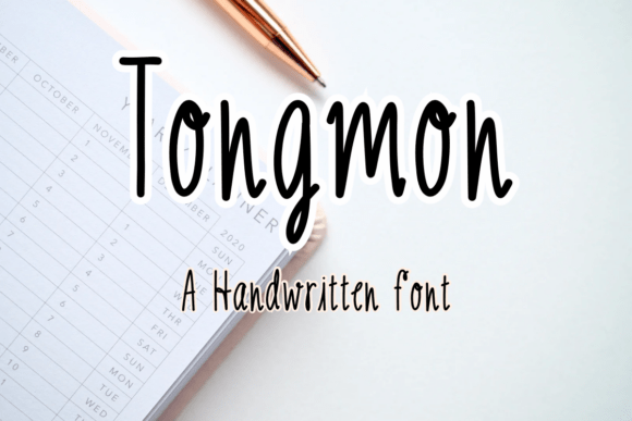 Tongmon: Adding a Handwritten Spark to Your Creative Work