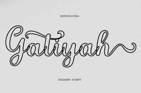 Unleash Your Brand's Voice with Gatiyah Script