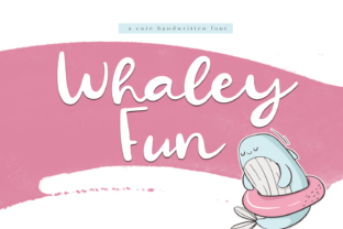 Whaley Fun: A Handwritten Font for Playful Projects