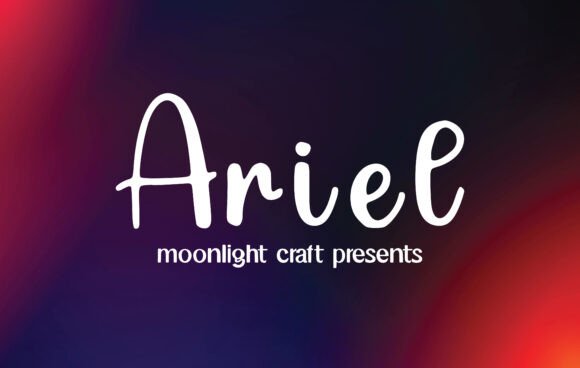 Why Ariel is the Handwritten Font Your Brand Needs